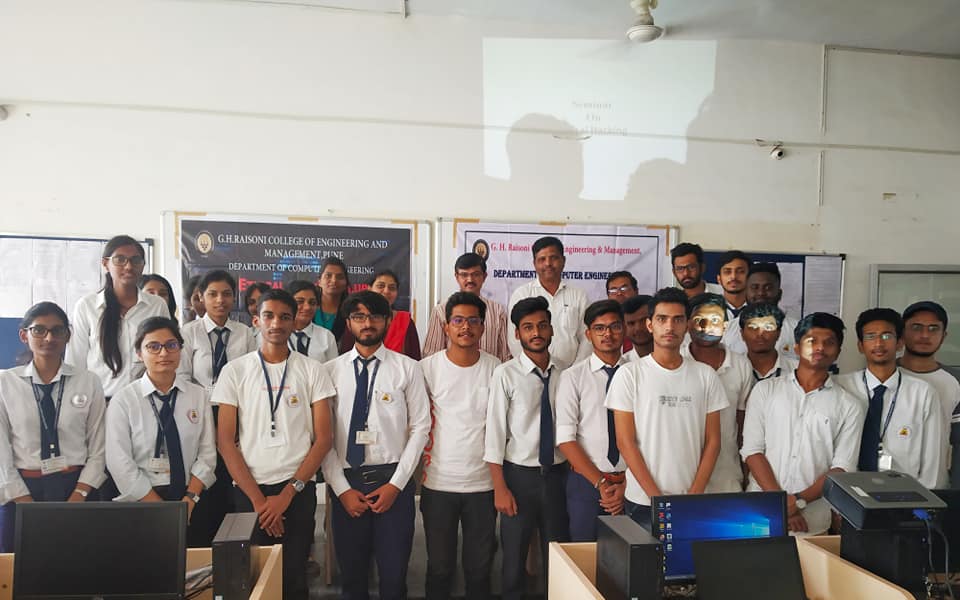 students attending seminar